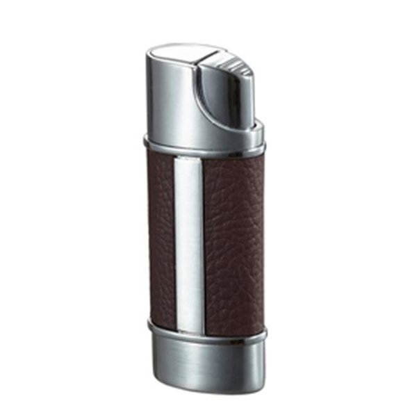 Perfectpitch Piccolo Single Torch Flame Cigar Lighter - Brown PE608649